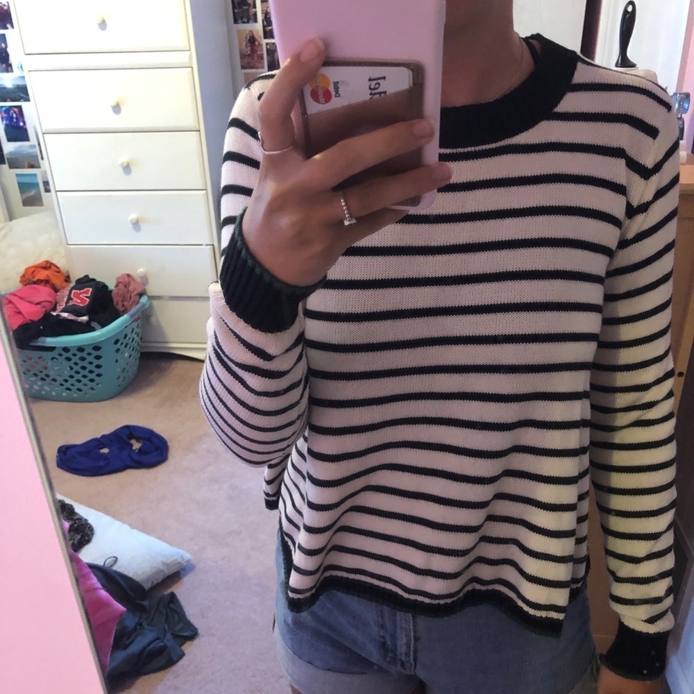 Striped urban outfitters sweater